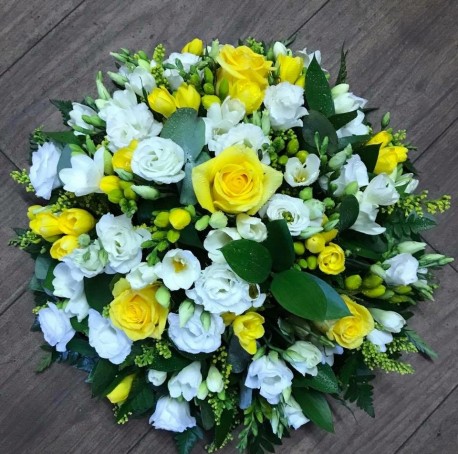 Yellow Rose and Freesia Posy