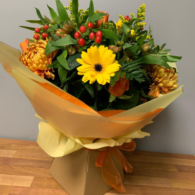 Wild Autumn - A delightful selection of Autumn flowers to make your recipient go Wow!