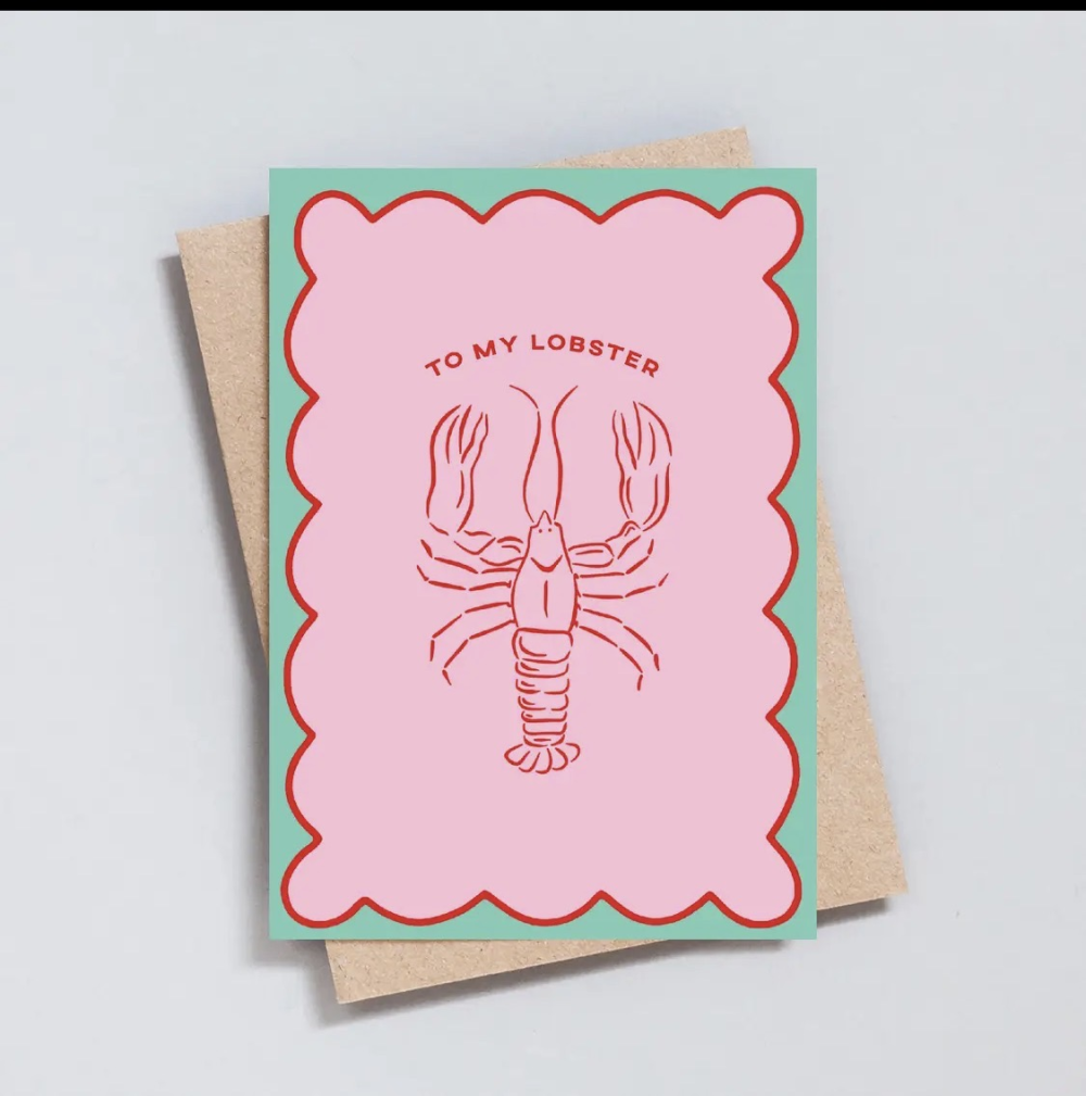 To My Lobster Greeting Card
