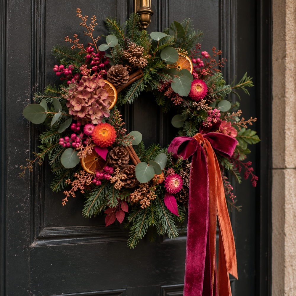 The Alt Muse Christmas Wreath