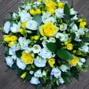 Yellow Rose and Freesia Posy