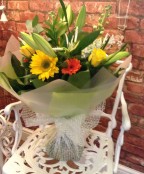 Summer Yellow, Orange and White Hand Tied